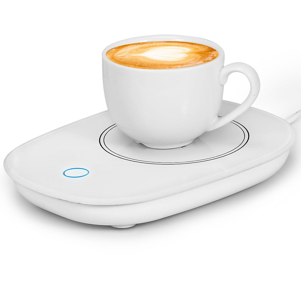 1Pc Coffee Mug Warmer Cup Warmer Auto Shut off Coffee Tea Milk Electric Heater Pad Office Home Desk Electric Beverage Warmer Mat