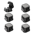 6 Pack Magnetic Cable Clips Magnetic Cord Organizer Adhesive Wire Holder for Home Office Car Desk Nightstand Wall