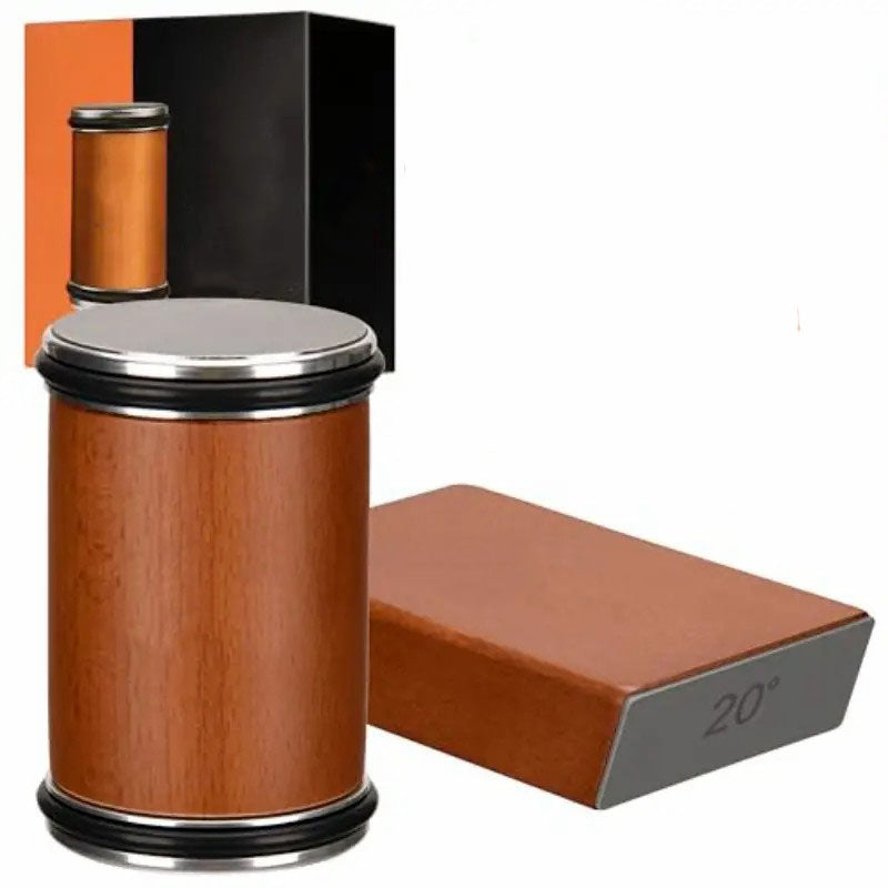Roller Knife Sharpening Kit with Diamond, Dual-Grind Rolling Knife Sharpener, Sharpening Tool for Kitchen Knives, Tumbler Sharpener for Home