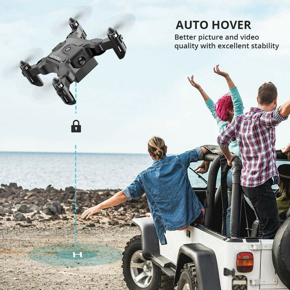 US V2 Mini RC Drone Selfie WIFI FPV with HD Camera Foldable Arm RC Quadcopter Toy.Logistics Is Randomly Sent by UPS, USPS,UNI,GOFO.