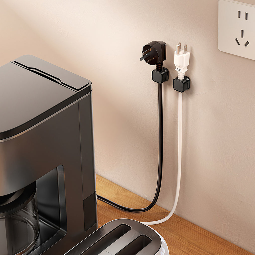 6 Pack Magnetic Cable Clips Magnetic Cord Organizer Adhesive Wire Holder for Home Office Car Desk Nightstand Wall