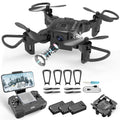 US V2 Mini RC Drone Selfie WIFI FPV with HD Camera Foldable Arm RC Quadcopter Toy.Logistics Is Randomly Sent by UPS, USPS,UNI,GOFO.