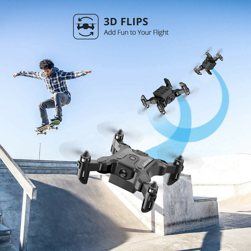 US V2 Mini RC Drone Selfie WIFI FPV with HD Camera Foldable Arm RC Quadcopter Toy.Logistics Is Randomly Sent by UPS, USPS,UNI,GOFO.