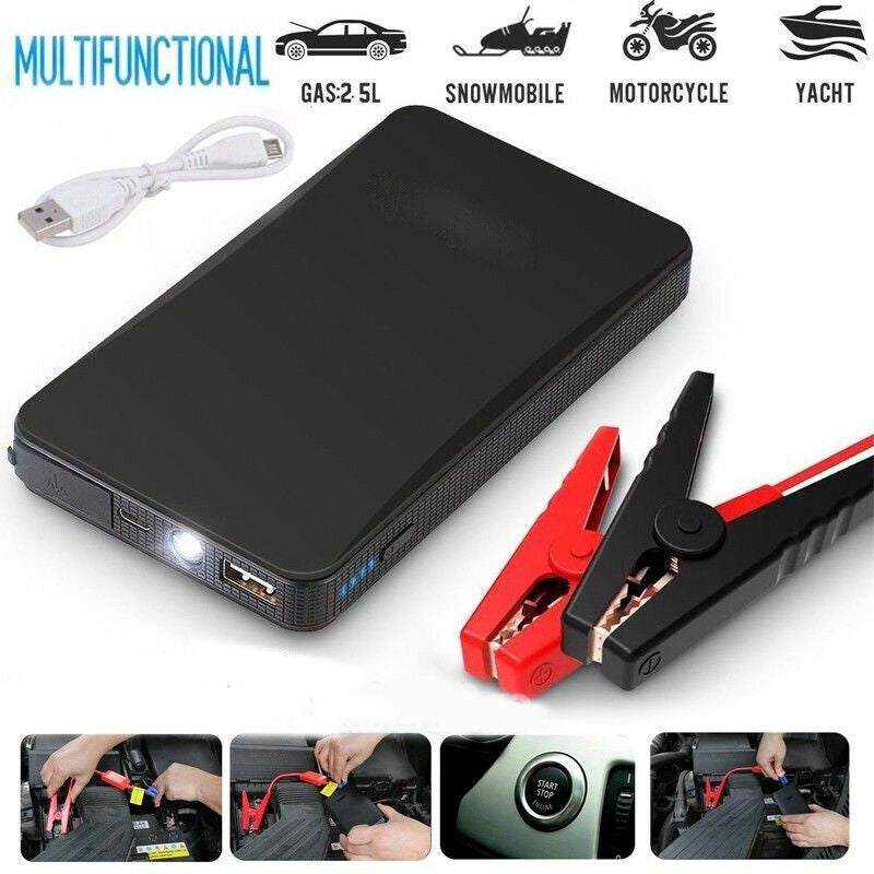 Portable Mini Slim 20000Mah Car Starter Engine Battery Charger Power Bank
