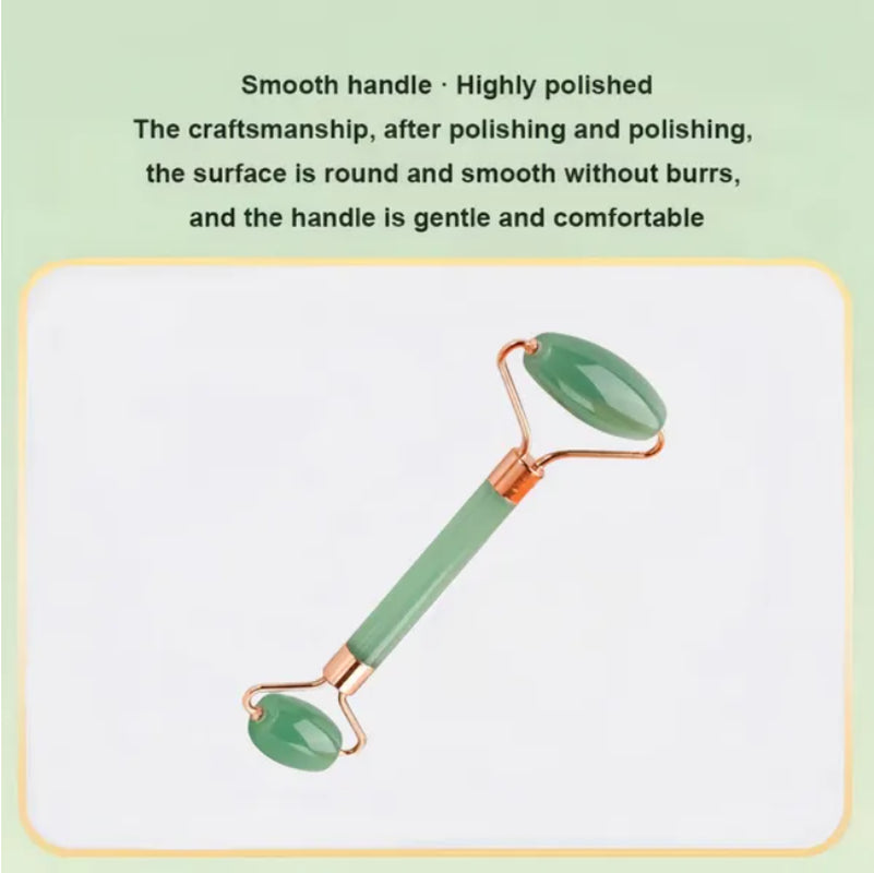 Gua Sha Board 2PCS Massage Stone for Facial Body Skincare Roller Scraping Massager Natural Resin Facial Lifting Scraper Neck anti Wrinkle Massager Tool