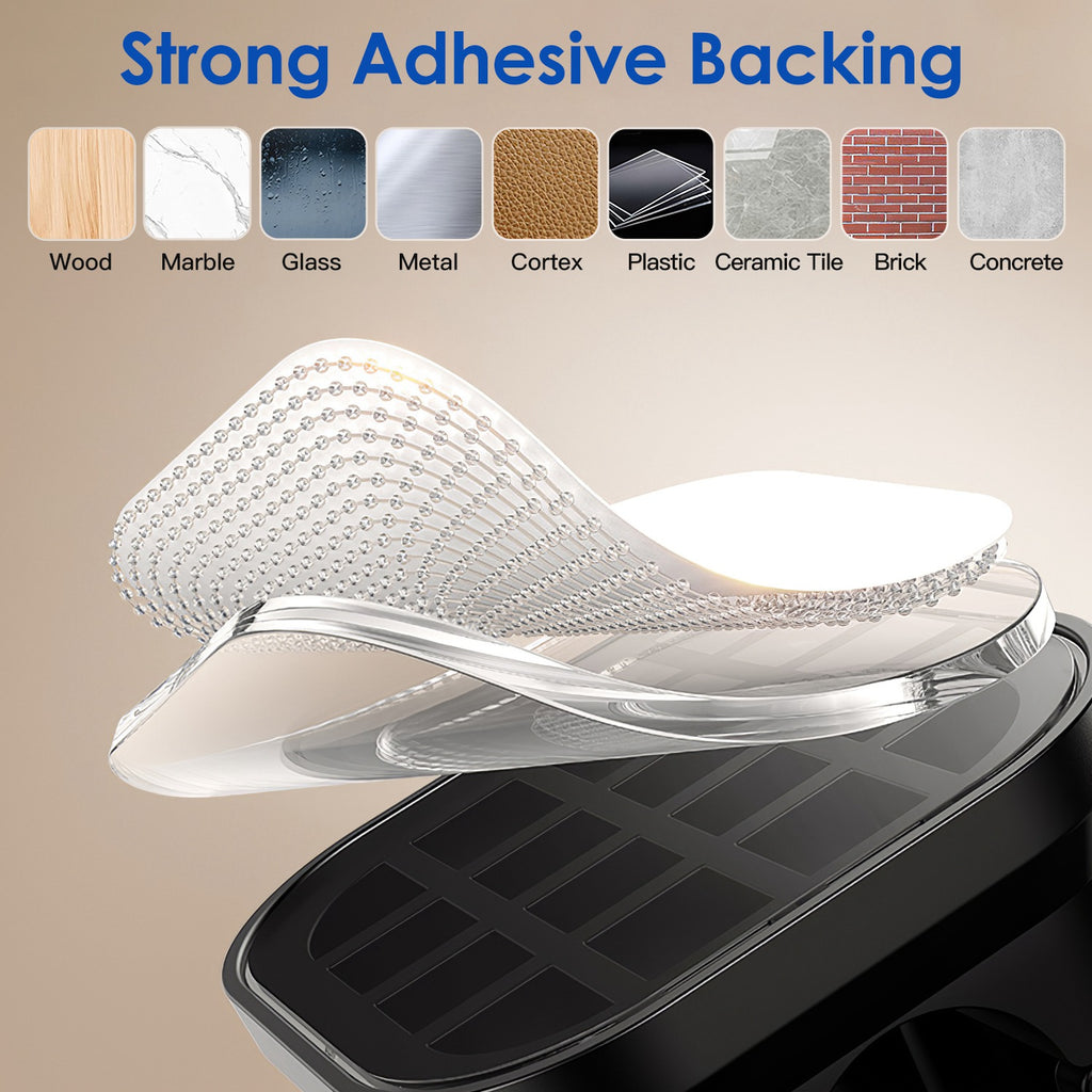 6 Pack Magnetic Cable Clips Magnetic Cord Organizer Adhesive Wire Holder for Home Office Car Desk Nightstand Wall